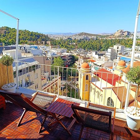 Apartamento Penthouse With Acropolis View Atenas Exterior foto