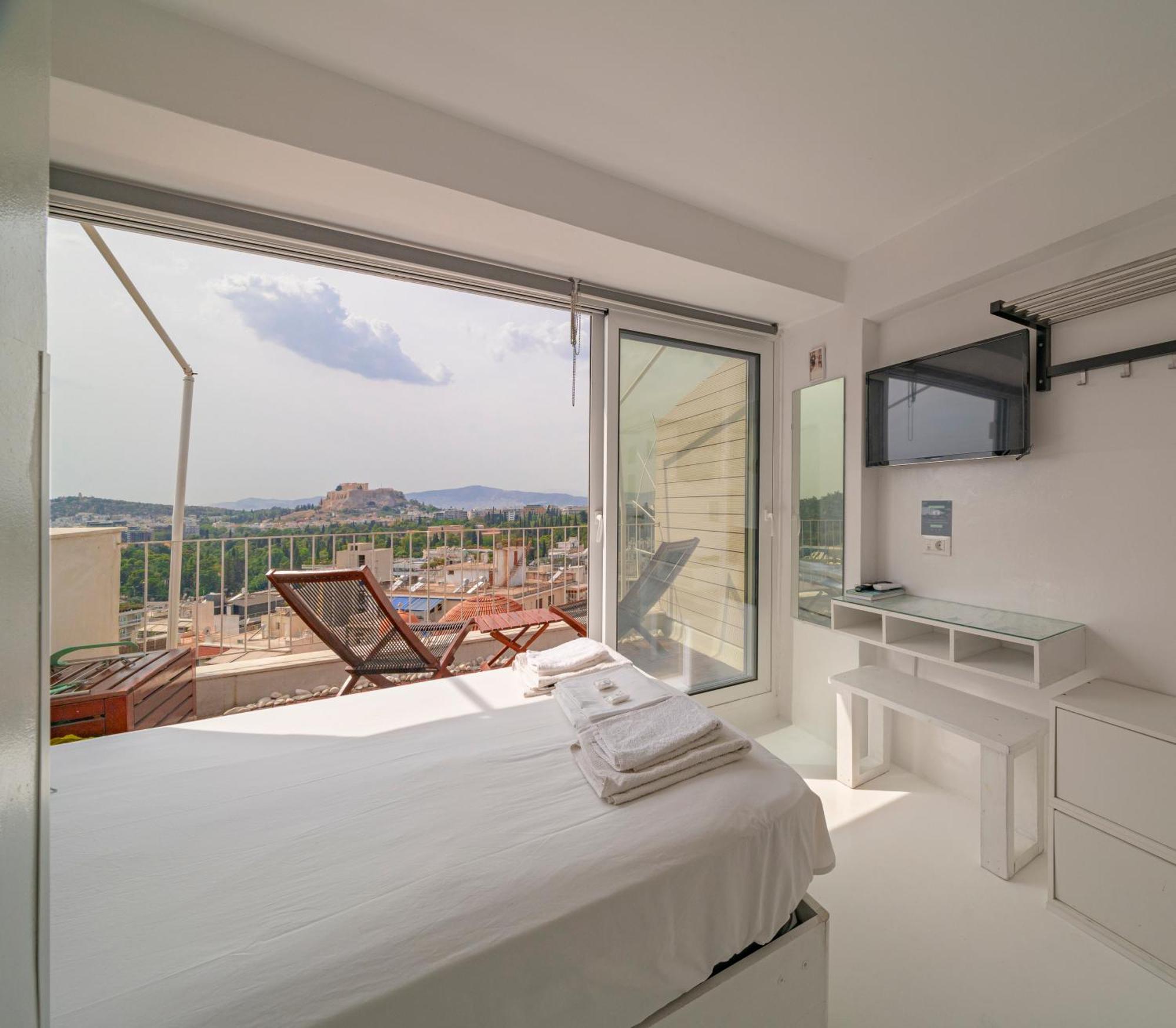 Apartamento Penthouse With Acropolis View Atenas Exterior foto