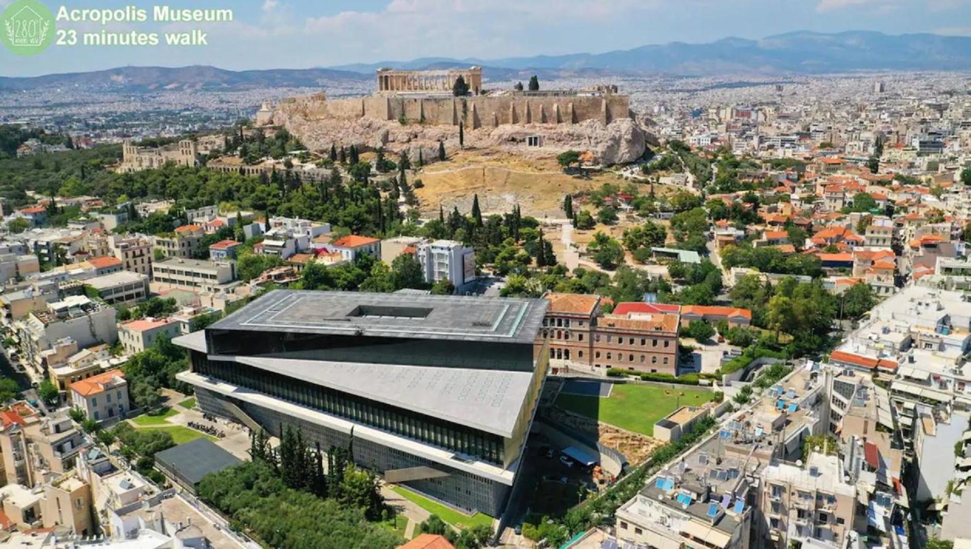 Apartamento Penthouse With Acropolis View Atenas Exterior foto